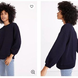 MILES MADEWELL Oversized Bubble sleeve Sweatshirt